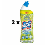Gelinis vonios valiklis ACE ULTRA Power Lemon, 750ml x 2 vnt. pakuotė