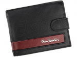 Piniginė vyrams Pierre Cardin CB TILAK26 323A RFID, Juoda + raudona