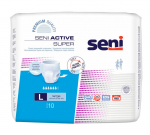 Sauskelnės Seni Active Super, L dydis, 10 vnt.