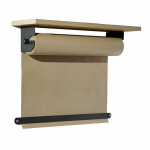 Popieriaus rulonas su laikikliu ra&scaron;ymui Mottez Kraft, 50cmx30m/80g/m&sup2;
