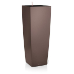 Vazonas Lechuza Cubico Premium Alto, Espreso metalinė