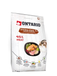 Sausas maistas sterilizuotoms vyresnėms katėms, Ontario Sterilized 7+, 2 kg