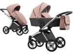 Universalus vežimėlis Lonex Emotion XT08 3in1, Pink