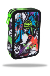 Forminis dviejų skyrių penalas su priedais CoolPack Jumper 2 Peek a boo F066675