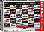 Dėlionė Eurographics, 6000-0683, Corvette Evolution, 1000 d.