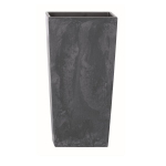 Vazonas Prosperplast Urbi Square Beton Effect DURS200E-S433, juodas