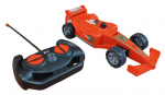 Radijo bangomis valdomas automobilis Formulė, oranžinis