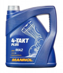 Mannol 7202 4-Takt Plus variklių alyva, 4 l
