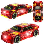 Lenktyninis automobilissu su &scaron;viesa ir garsu Beat Breaker Dickie Toys