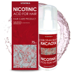 Niacino rūg&scaron;tis plaukams Vitateka, 75 ml
