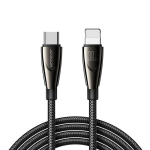 Kabelis Pioneer Series USB-C - Lightning 30 W, juodas