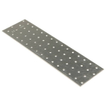 Perforuotos plok&scaron;tės vidaXL 300x80mm, plienas, 2mm