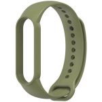 Strap silicone for smartband Xiaomi Mi Band 5 / 6 / 7 green (08)