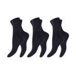 Unisex medicininės ilgos kojinės Footstar 71008, juodos