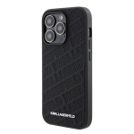 Karl Lagerfeld PU Quilted Pattern Case