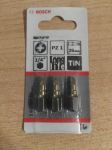 Bosch Pz1 antgaliai, 3 vnt., 25 mm