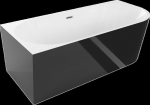 Vonia Mexen Mia, kairinė, 170 x 80 cm, White/Black+Chrome
