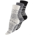 Vilnones kojinės moterims Vincent Creation&reg; Hygge, įvairių spalvų, 3 poros