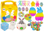 Sensorinių velykinių žaislų rinkinys Lean Toys