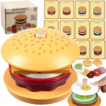 Žaislinis surenkamas mėsainis Kruzzel Burger 22673