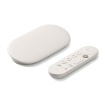 Multimedijos grotuvas 4K TV transliacijos įrenginys su HDMI, RJ45, USB-C, baltas