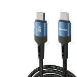 USB-C į USB-C įkrovimo kabelis, Mėlyna