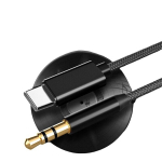 Type-C į 3.5 mm ausinių adapteris, Skaitmeninis modelis-juoda pynė