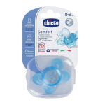 Natūralios formos čiulptukas Chicco Physio Comfort, 0-6 m (mėlynas)