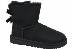 Aulinukai moterims UGG - Buty Mini Bailey Bow II, juodi