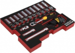 Stanley zestaw kluczy 38 element&oacute;w 3/8" do T-STACK (FMHT0-74296)