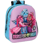 Monster High mokyklinis kuprinės - SAFTA - 3D - Lilas/Mėlyna - 27 x 10 x 33 cm