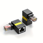 360&deg; pasukamas RJ45 Ethernet prailginimo adapteris, 90&deg; kampo jungtis be baterijos.