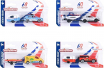Automobilis su kemperiu Citroen DS7 Majorette French Touch Trailre