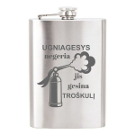Metalinė gertuvė Ugniagesys negeria, metalas, 1vnt.