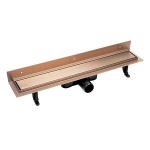 Du&scaron;o latakas Laveo Basso 2in1, 60 cm, Rose Gold (montuojamas prie sienos)