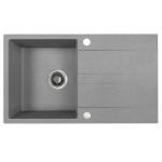 Granitinė virtuvinė plautuvė Kuchinox Laut, SBZ_511Y, Grey