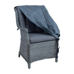 Baldų uždangalas Home4You, 61x69x48/106 cm, juodas