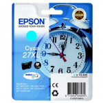 epson originalus ra&scaron;alas c13t27124012, 27xl, žydras, 10,4 ml, epson wf-3620, 3640, 7110, 7610, 7610, 7620