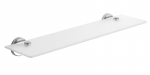 Gedy FELCE stiklinė lentynėlė 55 cm, chromas