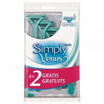 Vienkartiniai skustuvai moterims Gillette Simply Venus 2, 6 vnt.