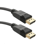 Qoltec DisplayPort v1.3 vyri&scaron;kas | DisplayPort v1.3 vyri&scaron;kas | 8K | 1 m
