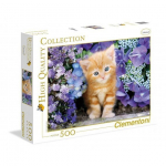 Dėlionė Clementoni High Quality Kačiukas/Ginger Cat, 500 d.
