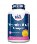 Maisto papildas Haya Labs Vitamin A & D Complex 100 kaps.