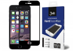 Grūdinto stiklo ekrano apsauga 3MK HardGlass Max, skirta Apple iPhone 8 Plus telefonui, skaidri/juoda