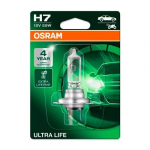 Automobilinės lemputės Osram Ultra Life H7, PX26D, 1 vnt. blisteris