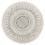 Northrugs dvipusis kilimas Twin Porto 200x200 cm