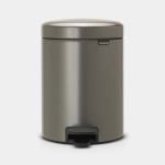 Brabantia &scaron;iuk&scaron;liadėžė NewIcon, 5 l, pilka