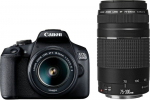 Canon EOS 2000D + EF-S 18-55mm IS II + EF 75-300mm III