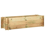 Sodo vazonas augalams/lovelis, impregnuota pu&scaron;ies med., 120cm