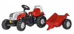 Minamas traktorius su priekaba Rolly Toys rollyKid Steyr 6165 CVT